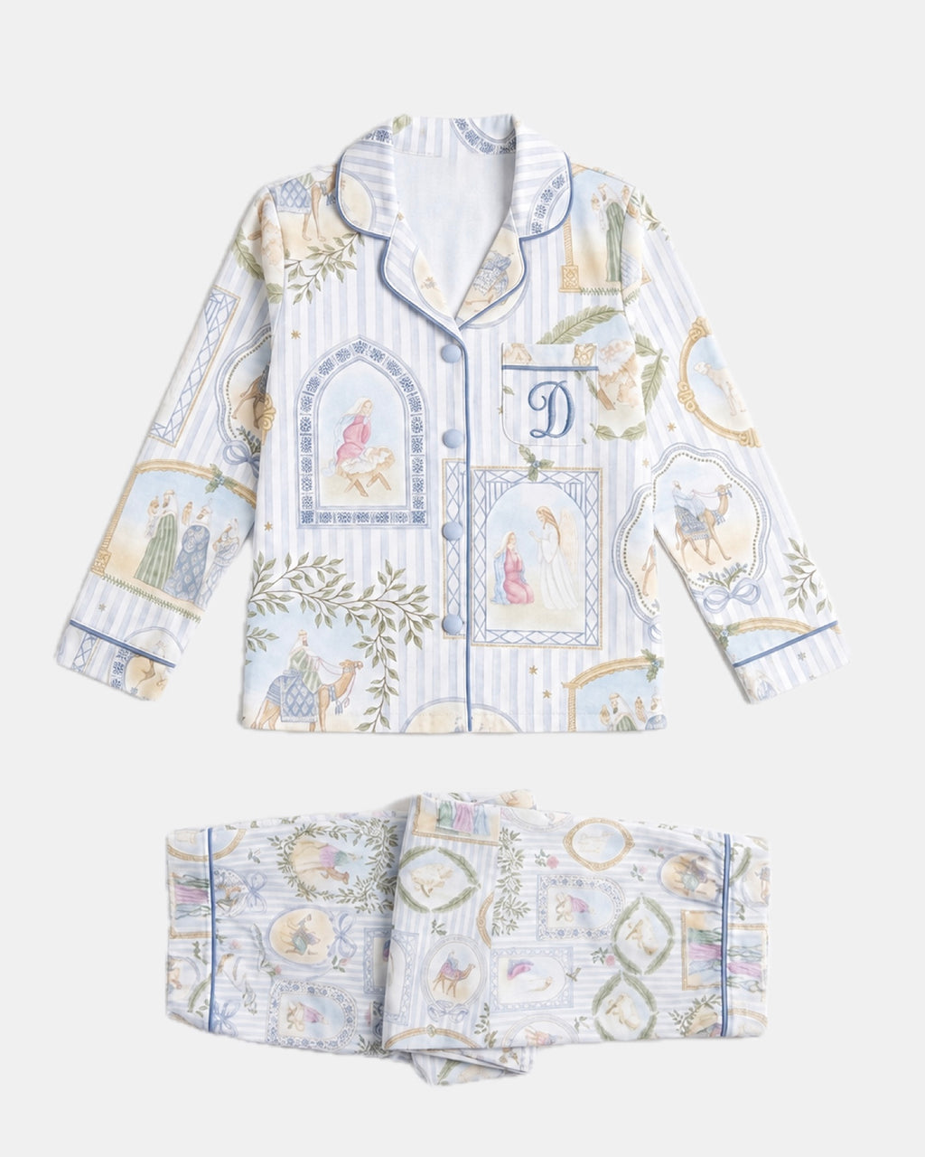 PRE-ORDER RFTS Blue Men’s Christmas Pyjama Set