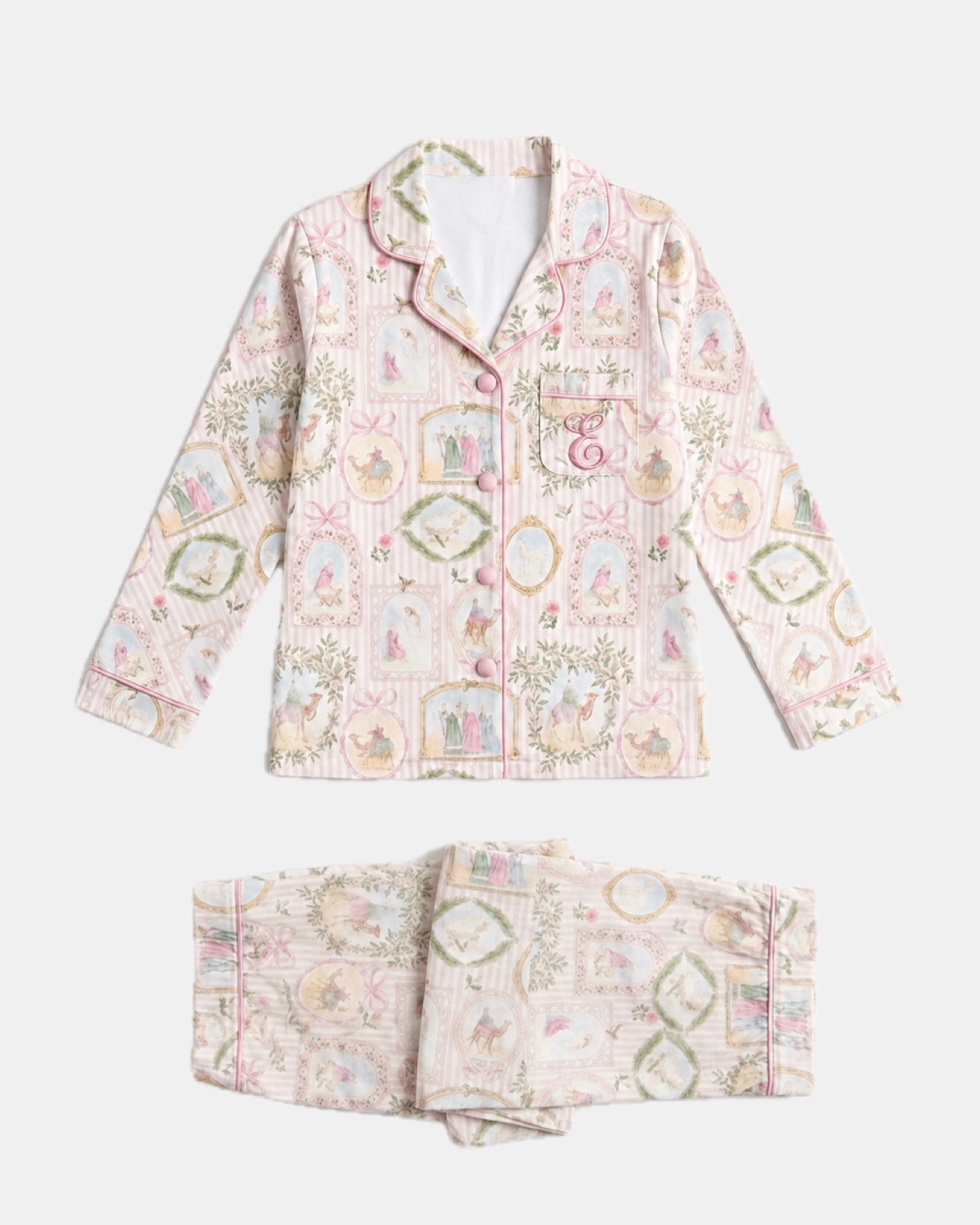 PRE-ORDER RFTS Pink Women’s Christmas Pyjama Set